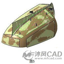 catia完成后的基础面